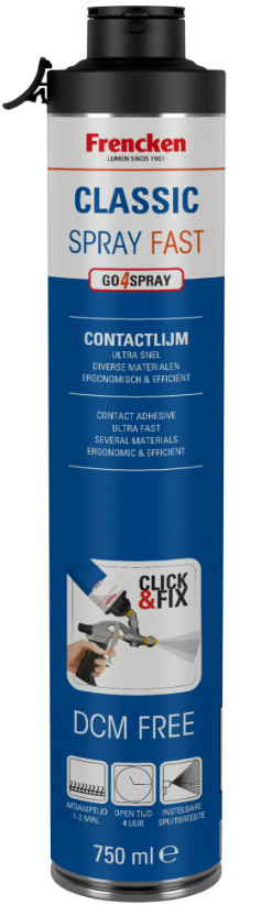 Frencken Click & Fix CF1329 Classic Spray Fast 750ml