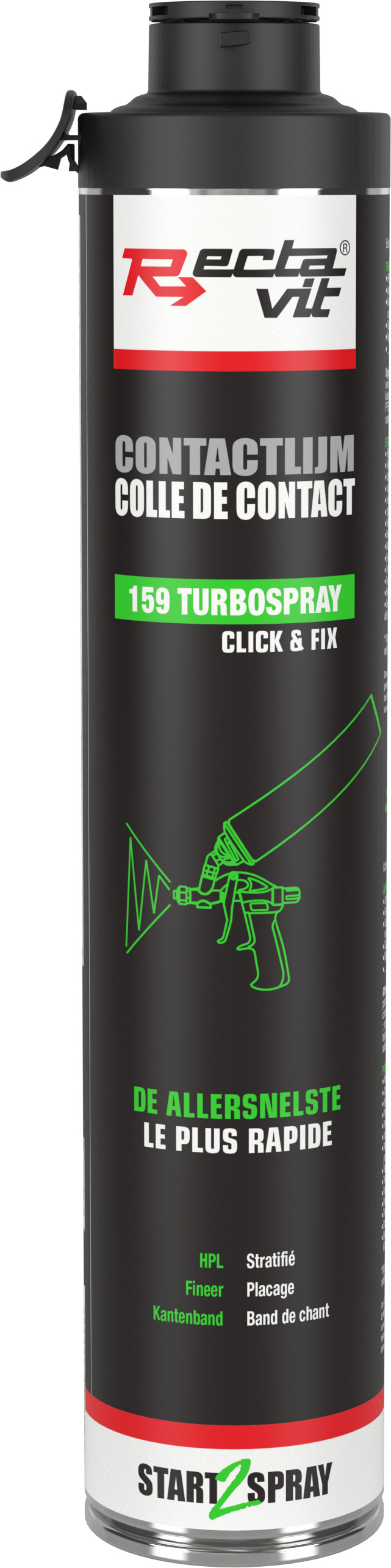 Rectavit 159 Turbospray Click & Fix 750ml