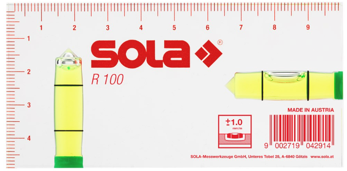 Sola Architectenwaterpas R100 - 10cm