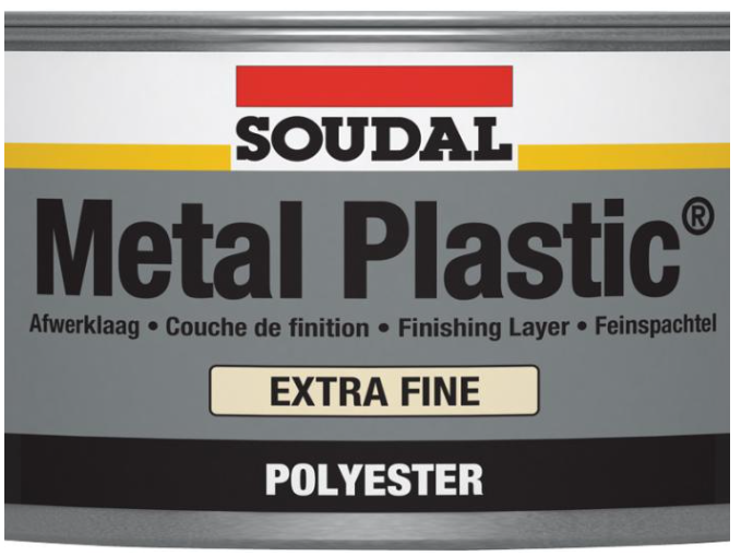 Soudel Metal Plastic Extra Fine 2kg Wit