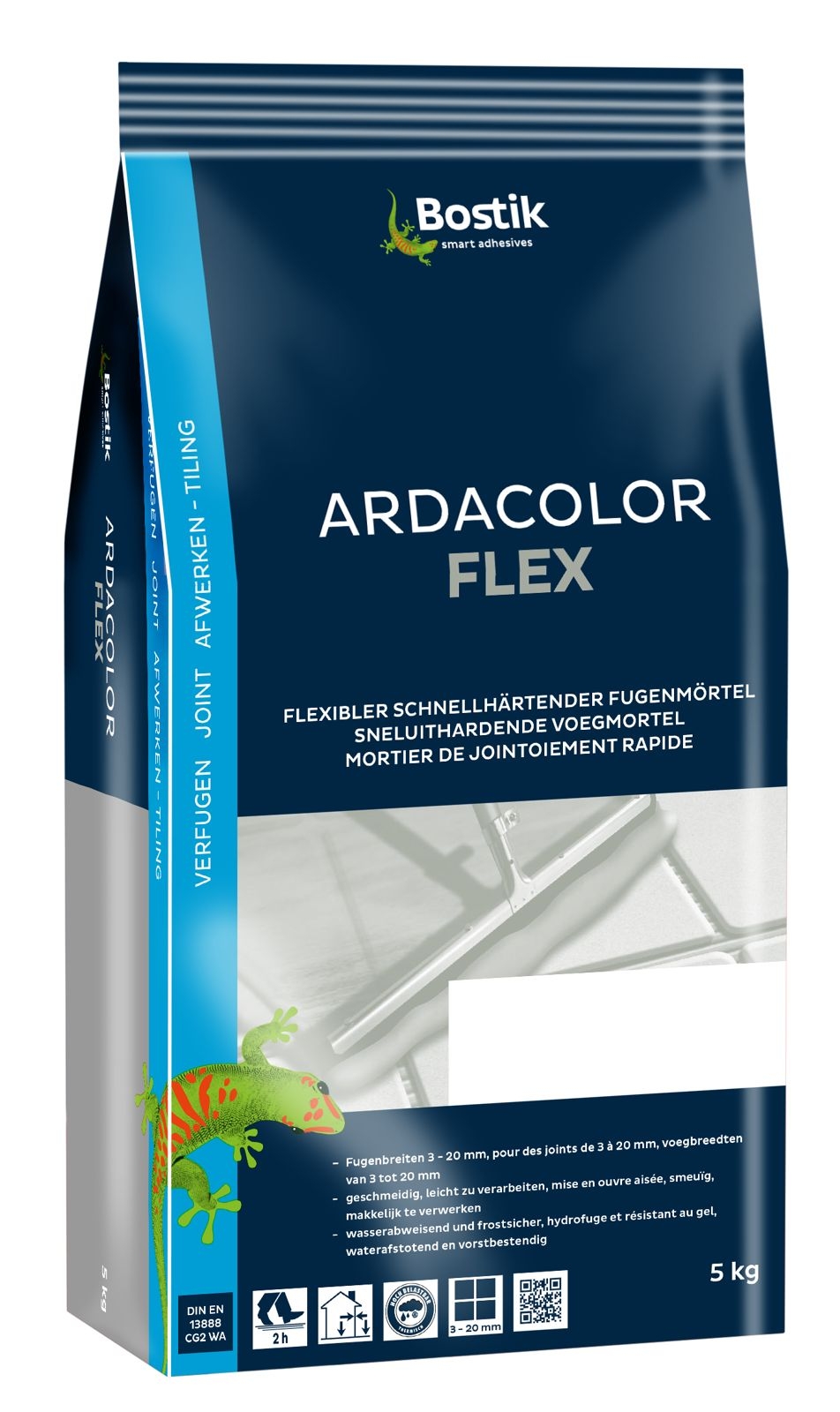 Bostik Ardacolor Flex 5 kg Donkergrijs