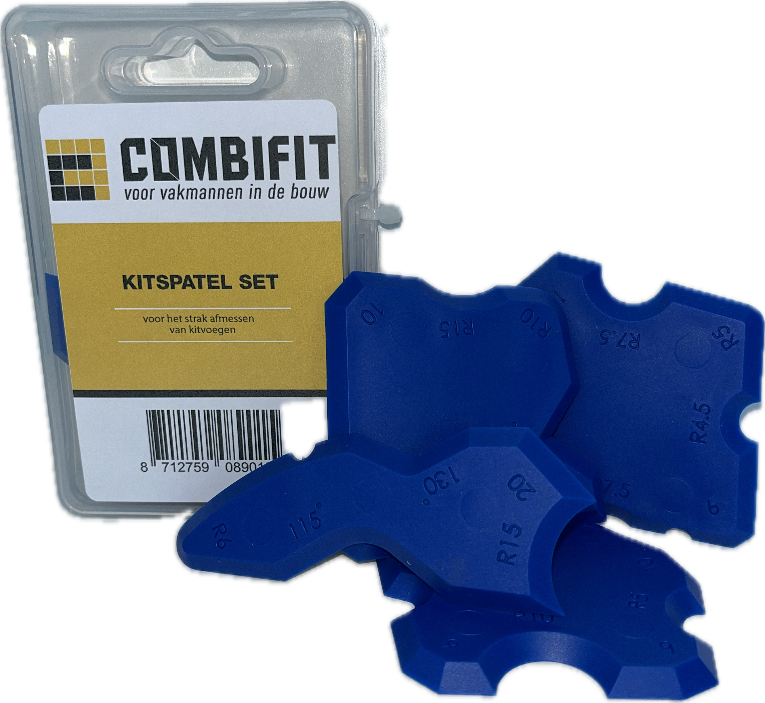 Combifit Kitspatel set - 4 stuks