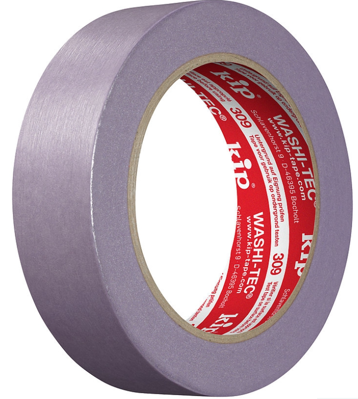 Kip 309 Masking Tape Washi-Tec - Paars 30mm x 50m