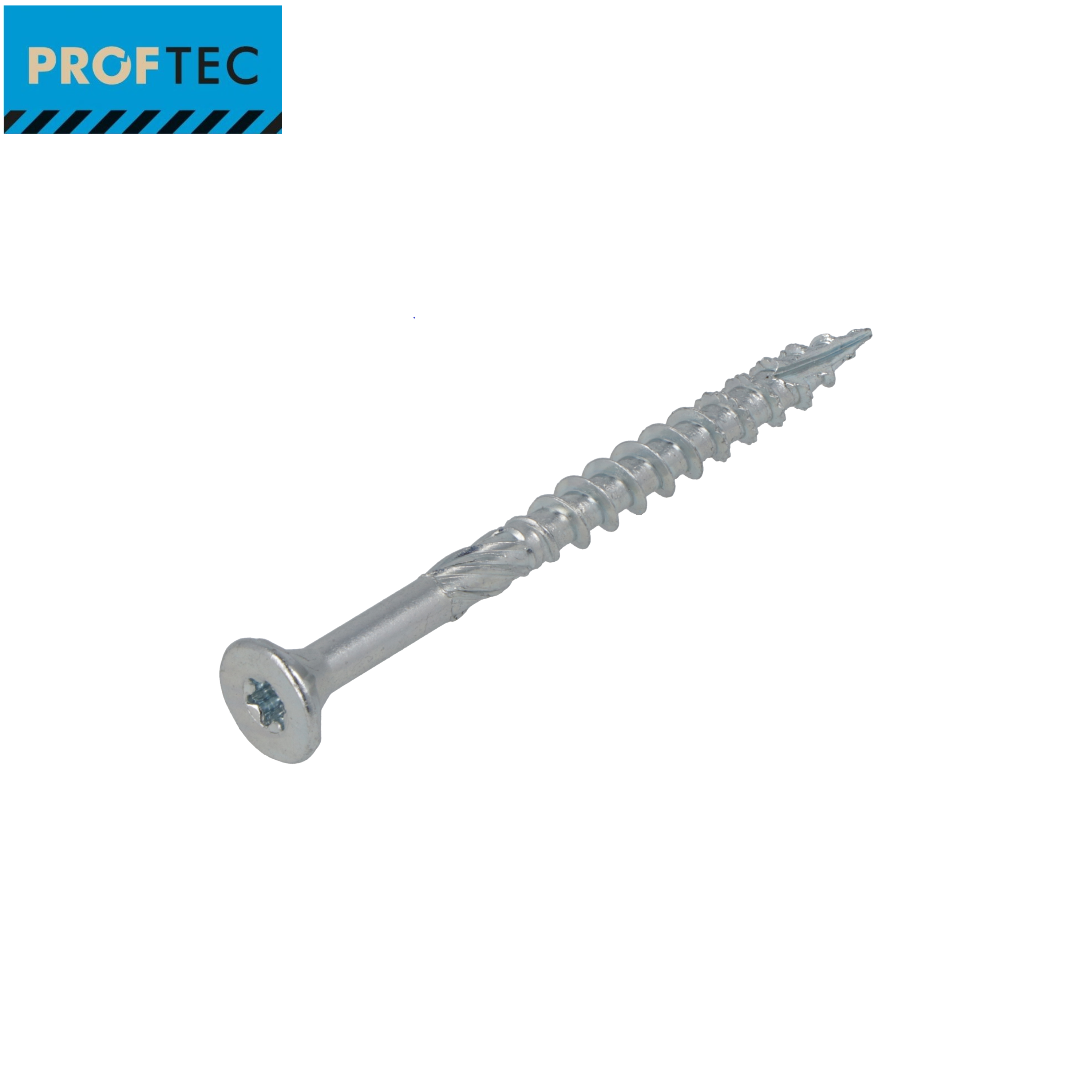 Spaanplaatschroef 4.5x40/24 Verz. PK+snijp TX20 Proftec(200)