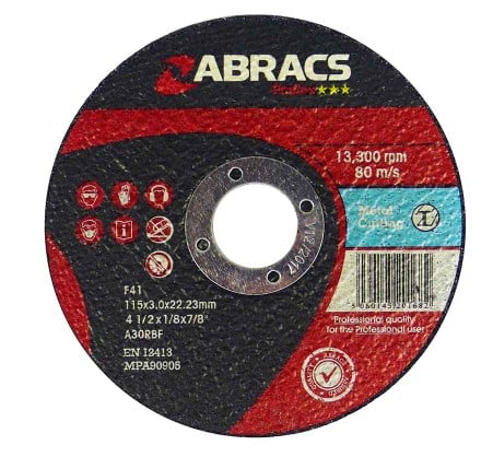 Abracs Proflex Slijpschijf DPC Metal 115 x 3 x 22mm