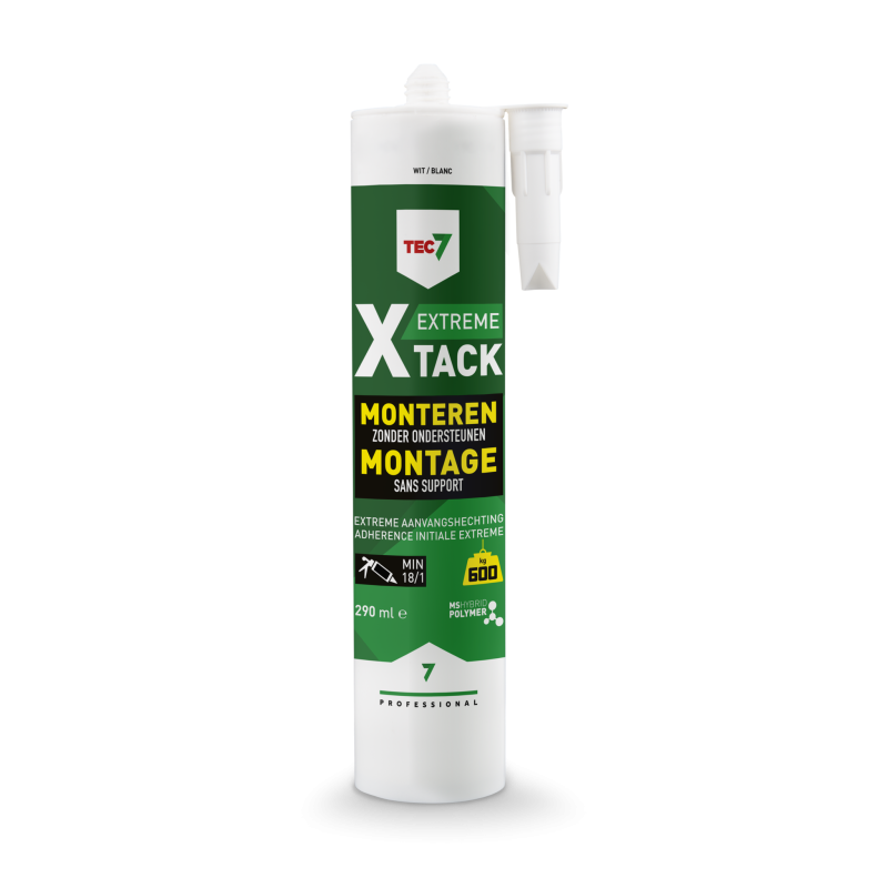 Tec7 X-Tack Montagekit 290ml Grijs