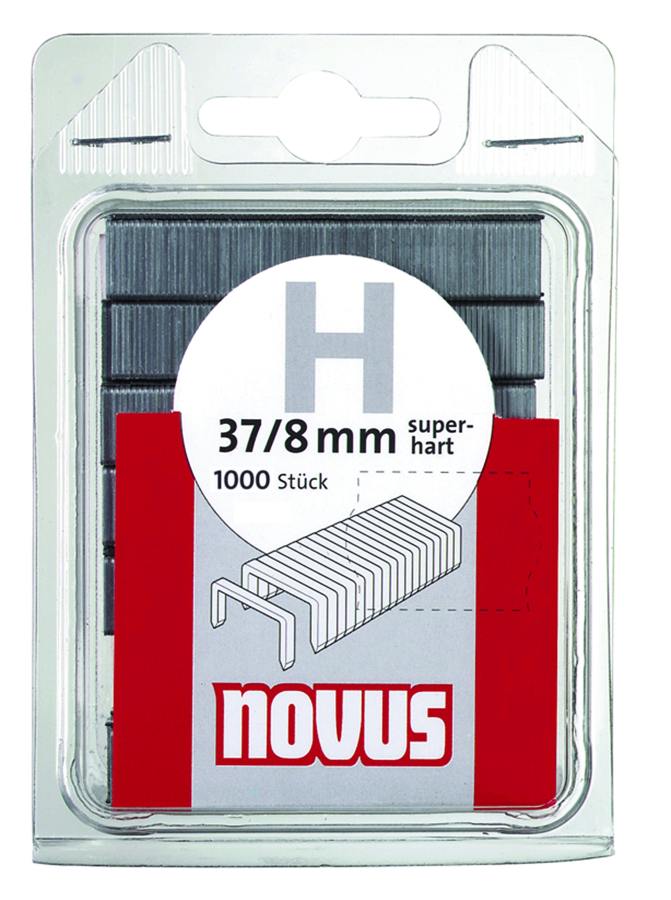 Novus Dundraad Nieten Type H 850 stuks 12 mm